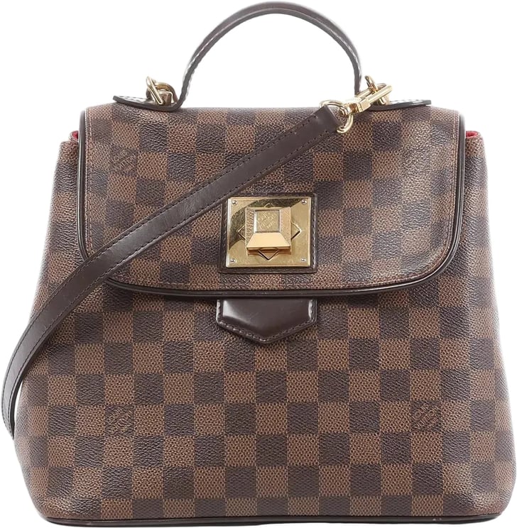 Louis Vuitton Louis Vuitton Bergamo PM Damier Ebene 2Way Handbag in Brown N41167