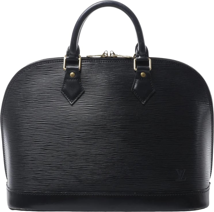 Louis Vuitton Louis Vuitton Alma PM Epi Leather Handbag in Black M52142