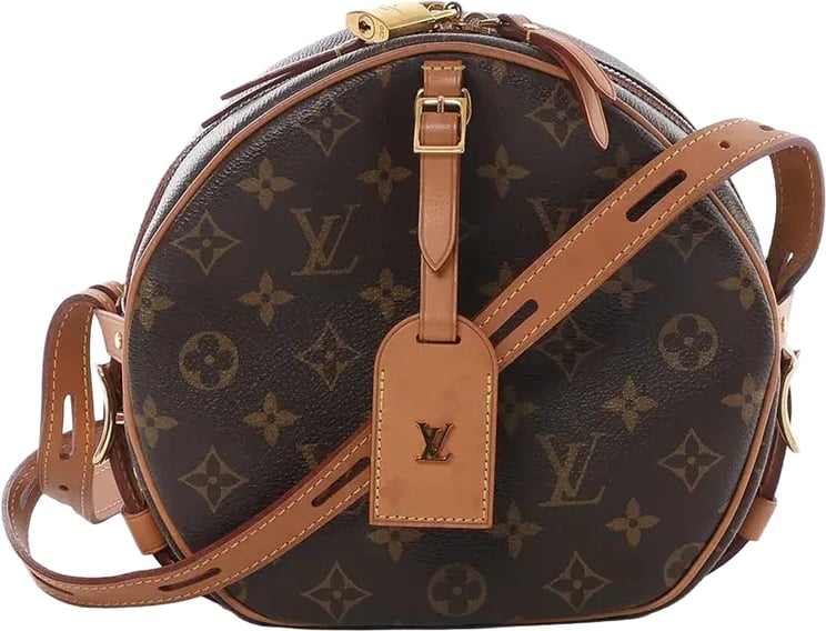 Louis Vuitton Louis Vuitton Boite Chapeau Souple MM Monogram Leather Crossbody Bag in Brown M52294