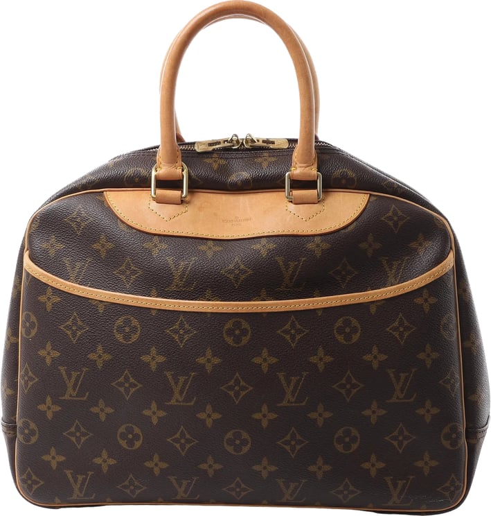 Louis Vuitton Louis Vuitton Deauville Monogram Canvas Handbag in Brown M47270