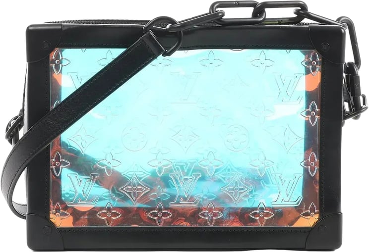 Louis Vuitton Louis Vuitton Soft Trunk Monogram Prism Crossbody Bag in Black x Holographic M55932