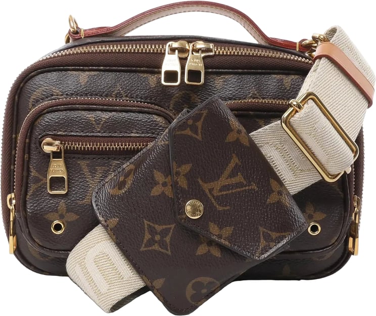 Louis Vuitton Louis Vuitton Utility Monogram Crossbody Bag in Brown M80446