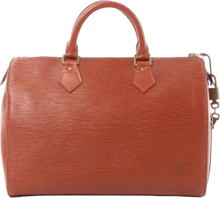 Louis Vuitton Louis Vuitton Speedy 30 Epi Leather Handbag in Brown M43003