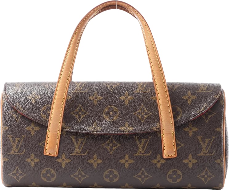 Louis Vuitton Louis Vuitton Sonatine Monogram Canvas Handbag in Brown M51902