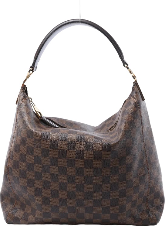 Louis Vuitton Louis Vuitton Portobello PM Damier Ebene Shoulder Bag in Brown N41184