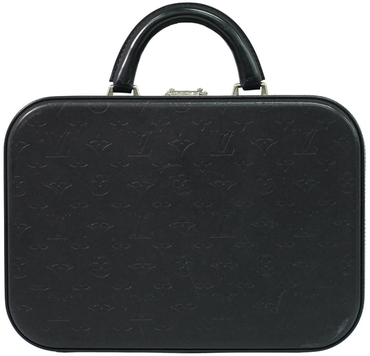 Louis Vuitton Louis Vuitton Valisette Handbag Monogram Glace Leather MM