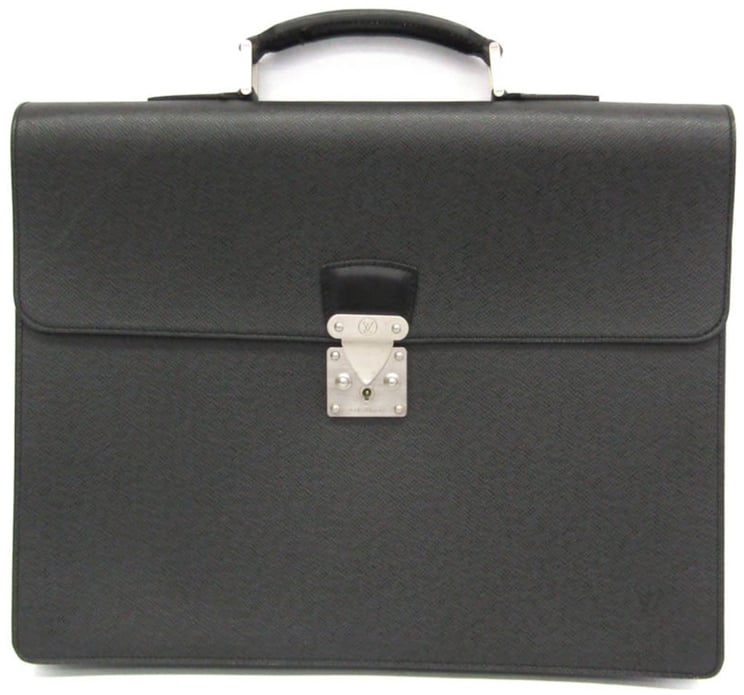 Louis Vuitton Louis Vuitton Serviette Moskova Briefcase Taiga Leather