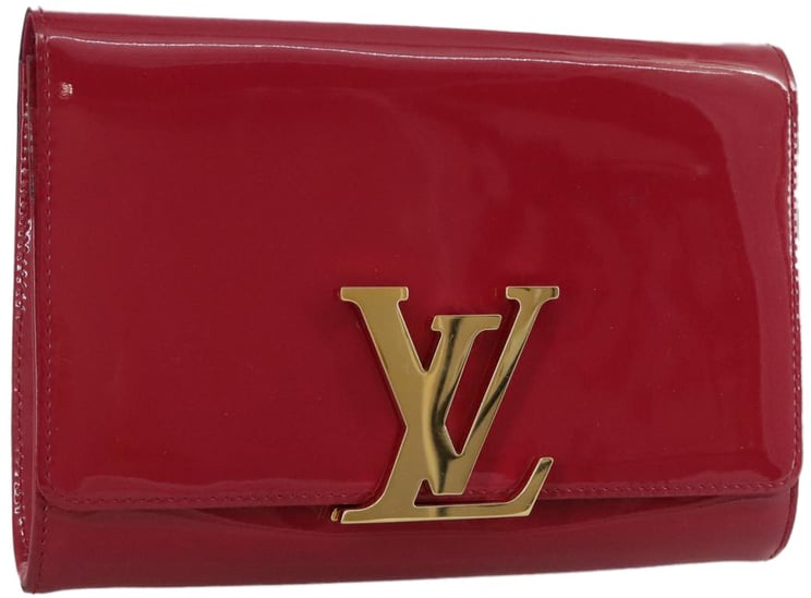 Louis Vuitton Louis Vuitton Louise Clutch Patent East West