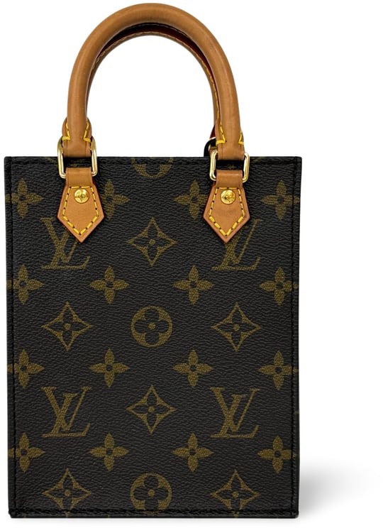 Louis Vuitton Louis Vuitton Petit Sac Plat Bag Monogram Canvas
