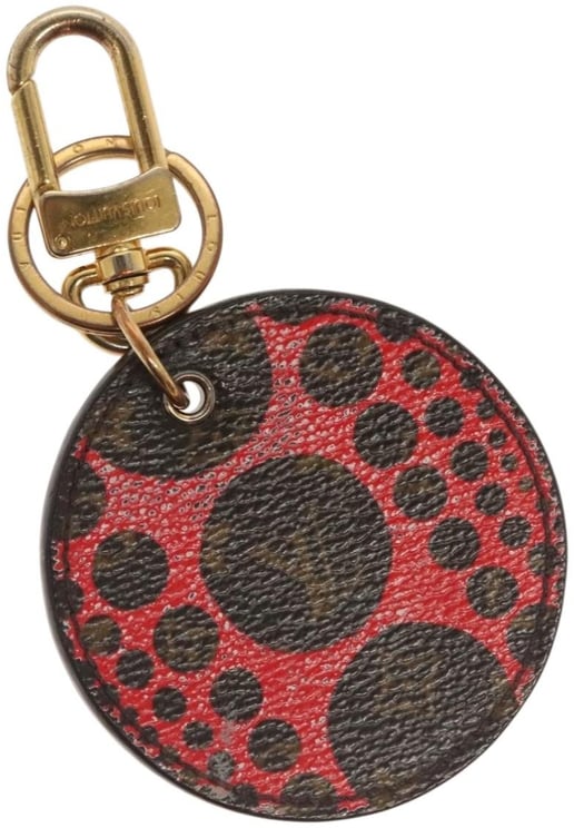 Louis Vuitton Louis Vuitton Pumpkin Bag Charm and Key Holder Yayoi Kusama Pumpkins Leather