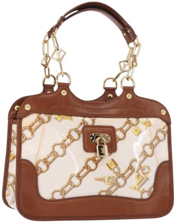 Louis Vuitton Louis Vuitton Charms Cabas PVC Over Printed Silk
