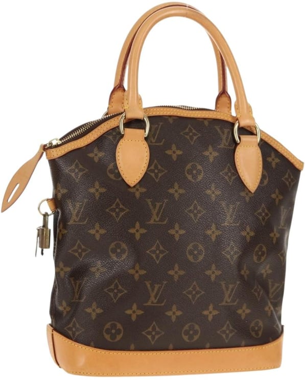 Louis Vuitton Louis Vuitton Lockit Handbag Monogram Canvas Vertical