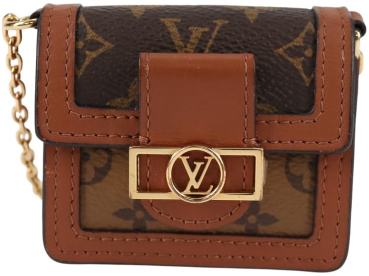 Louis Vuitton Louis Vuitton Dauphine Shoulder Bag Reverse Monogram Canvas Mini