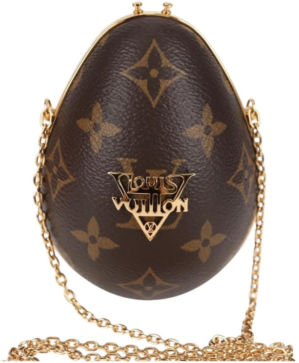Louis Vuitton Louis Vuitton Egg Case Monogram Canvas and Leather