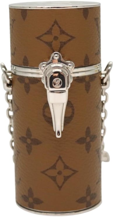 Louis Vuitton Louis Vuitton Lipstick Case on Chain Reverse Monogram Canvas