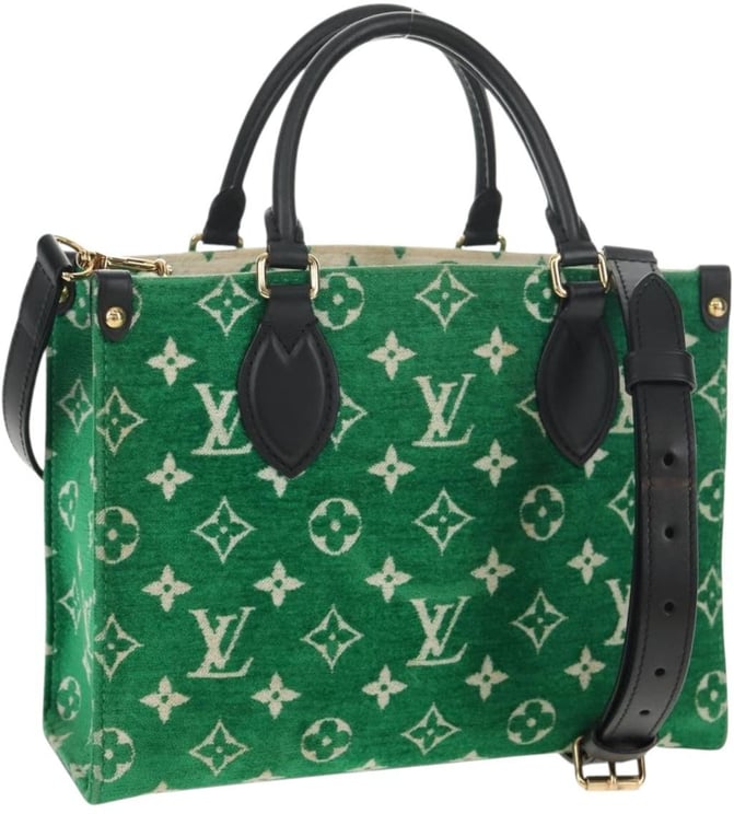 Louis Vuitton Louis Vuitton OnTheGo Tote LV Match Monogram Jacquard Velvet PM