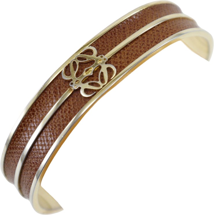 Louis Vuitton Louis Vuitton Anagram bangle Gold Plated
