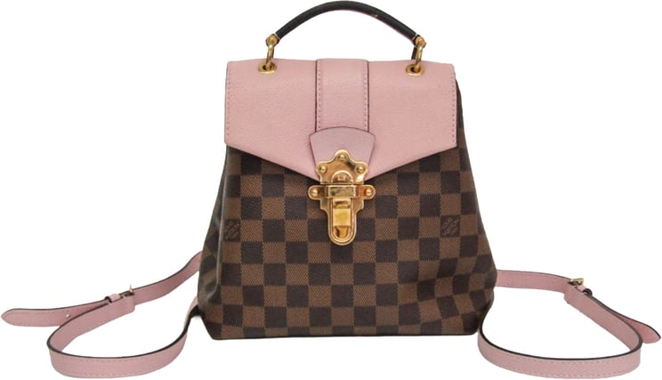 Louis Vuitton Louis Vuitton Clapton Damier and Leather