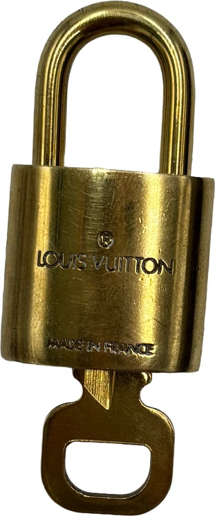 Louis Vuitton Louis Vuitton Padlock and Key Logo Cufflinks Metal No size available