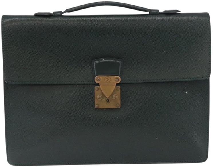 Louis Vuitton Louis Vuitton Serviette Kourad Briefcase Taiga Leather