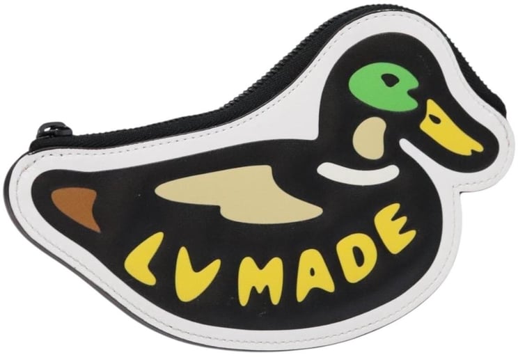 Louis Vuitton Louis Vuitton Nigo Duck Coin Holder Printed Leather and Limited Edition Giant Damier