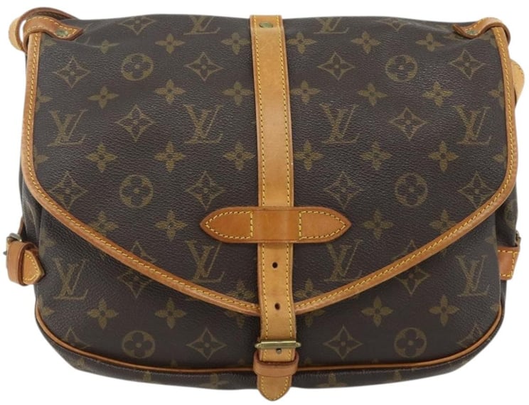 Louis Vuitton Louis Vuitton Saumur Handbag Monogram Canvas
