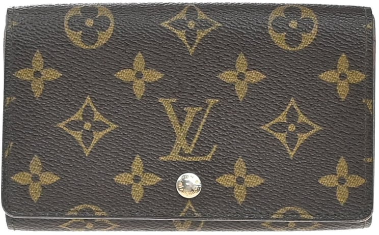 Louis Vuitton Louis Vuitton Porte Monnaie Billets Tresor Wallet Monogram Canvas