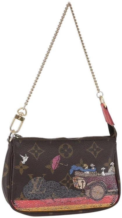 Louis Vuitton Louis Vuitton Pochette Accessoires Limited Edition Christmas Animation Monogram Canvas Mini