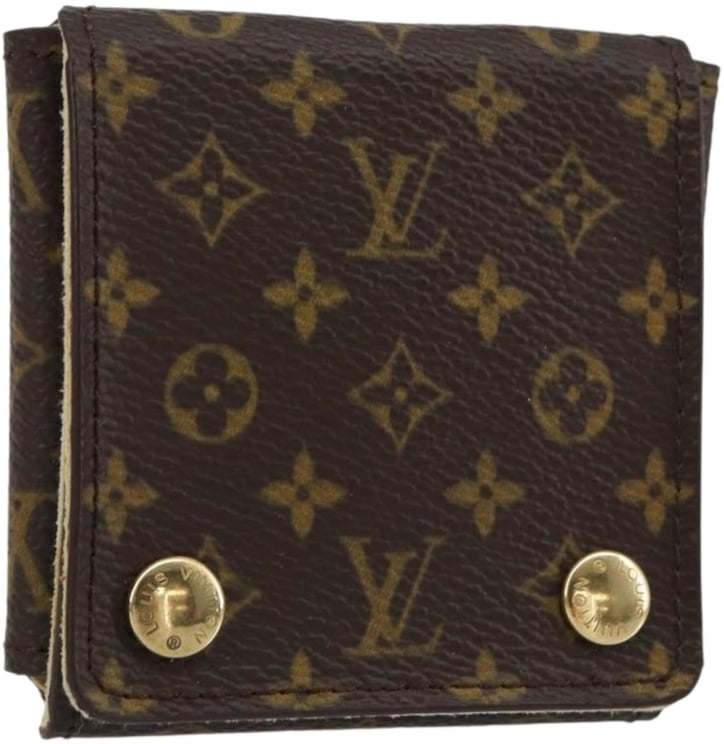 Louis Vuitton Louis Vuitton CASE JEWELRY BOX Canvas