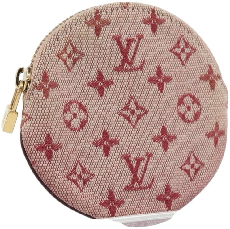 Louis Vuitton Louis Vuitton Round Coin Purse Mini Lin
