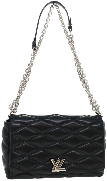 Louis Vuitton Louis Vuitton GO-14 Handbag Malletage Leather PM