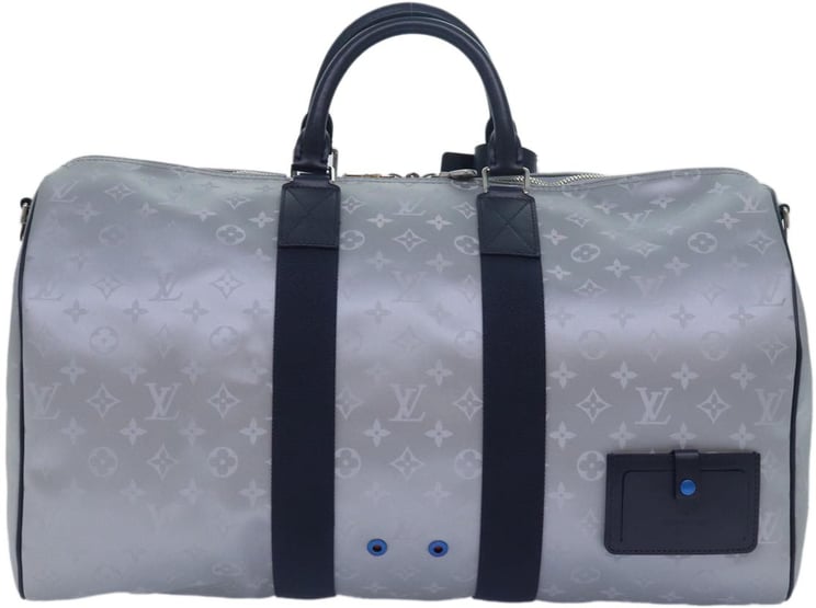 Louis Vuitton Louis Vuitton Keepall Bandouliere Bag Limited Edition Monogram Satellite Canvas 50