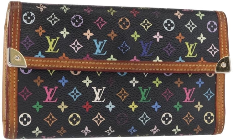 Louis Vuitton Louis Vuitton Porte Tresor International Wallet Monogram Multicolor