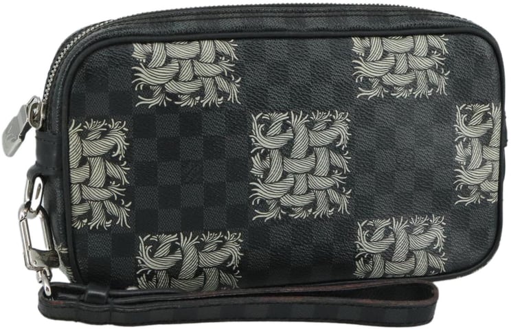 Louis Vuitton Louis Vuitton Pochette Volga Limited Edition Nemeth Damier Graphite