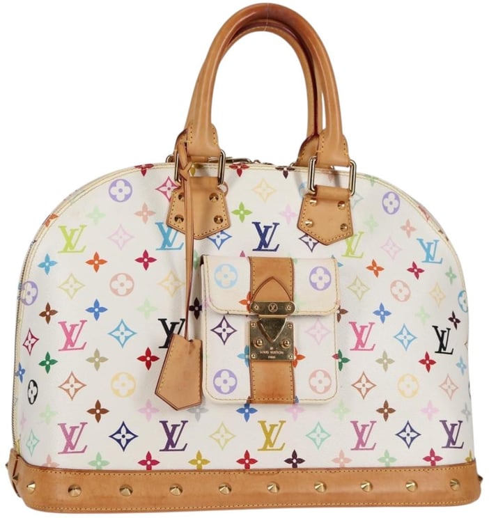 Louis Vuitton Louis Vuitton Alma Handbag Monogram Multicolor GM