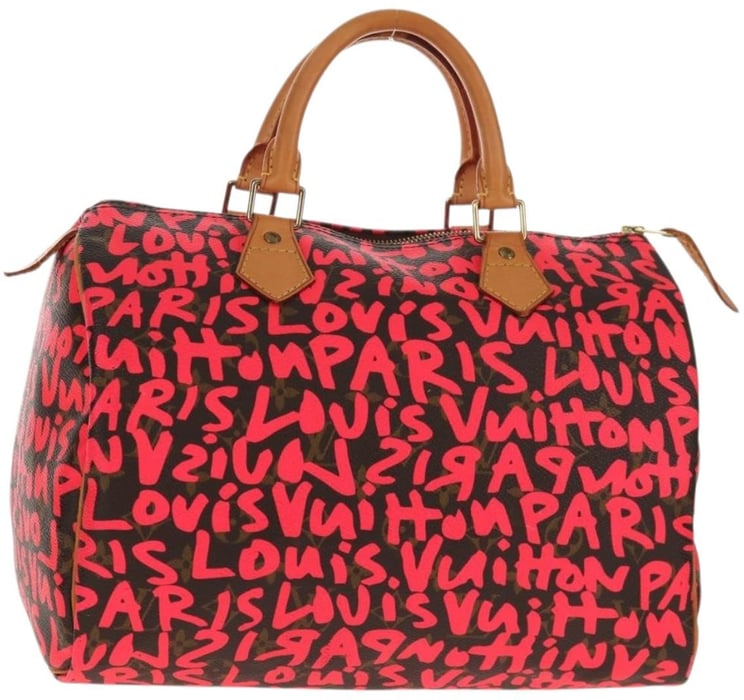 Louis Vuitton Louis Vuitton Speedy Handbag Limited Edition Monogram Graffiti 30