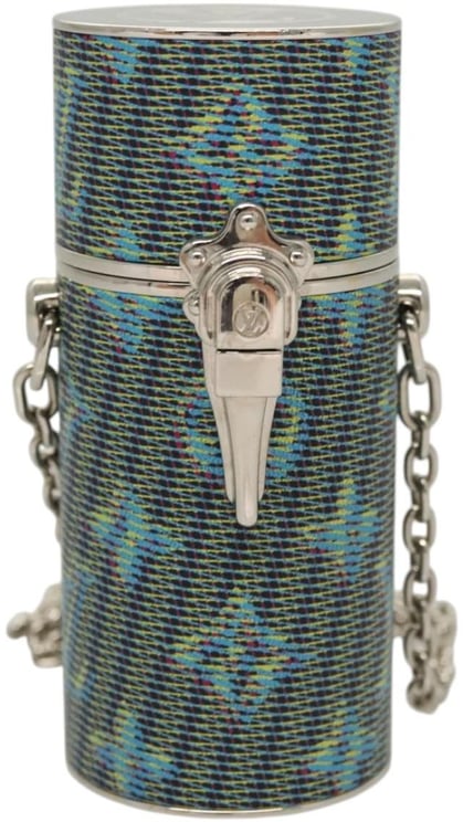 Louis Vuitton Louis Vuitton Lipstick Case on Chain Damier Monogram LV Pop Canvas