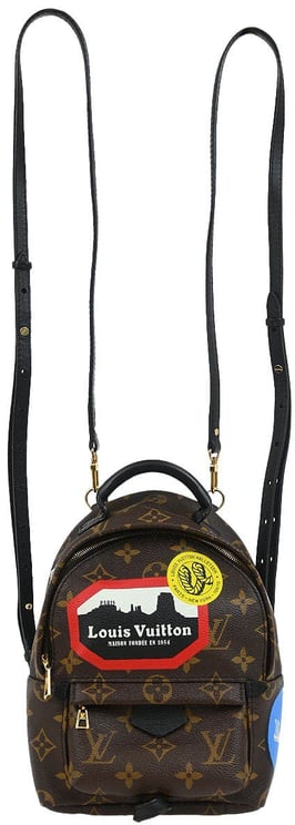 Louis Vuitton Louis Vuitton Palm Springs Backpack Limited Edition World Tour Monogram Canvas Mini