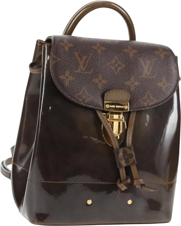 Louis Vuitton Louis Vuitton Hot Springs Vernis with Monogram Canvas