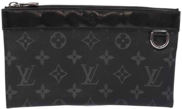Louis Vuitton Louis Vuitton Discovery Pochette Monogram Eclipse Canvas PM