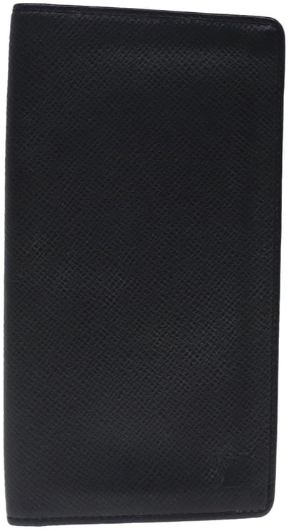 Louis Vuitton Louis Vuitton Porte Cartes Wallet Taiga Leather