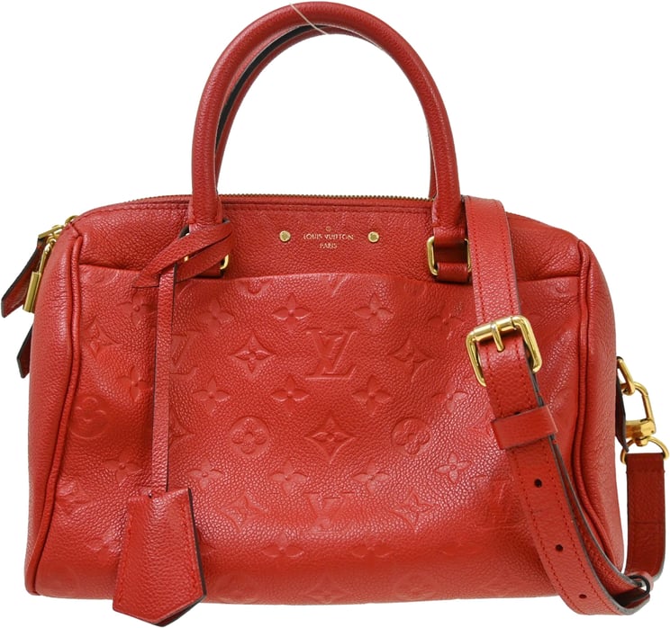 Louis Vuitton Louis Vuitton Speedy Bandouliere NM Monogram Empreinte Leather 25