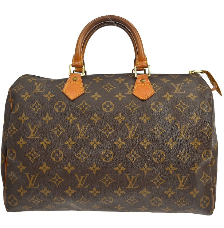 Louis Vuitton Louis Vuitton Speedy Handbag Monogram Canvas 35