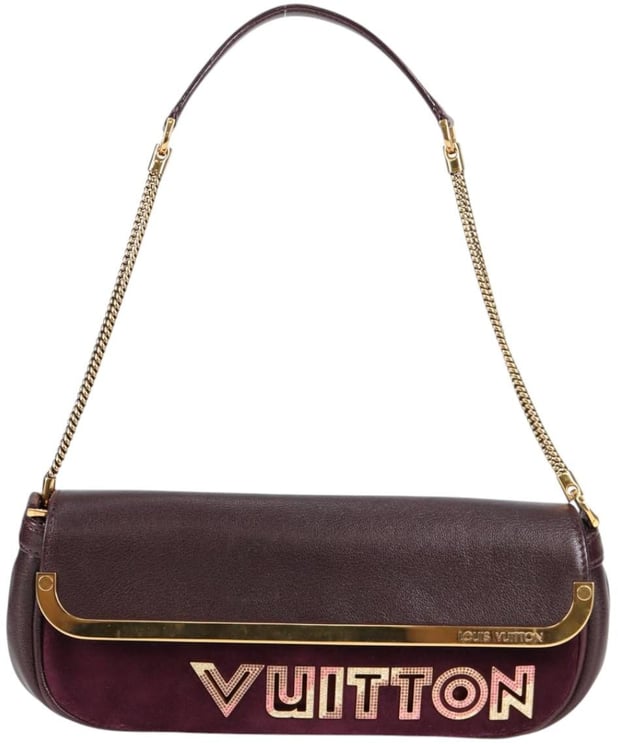 Louis Vuitton Louis Vuitton Avant Garde Pochette Leather with Suede