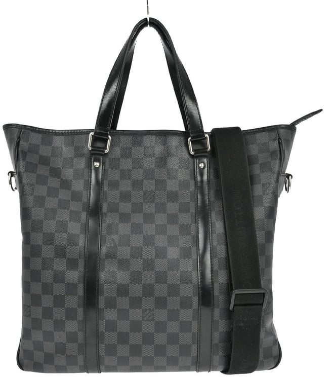 Louis Vuitton Louis Vuitton Tadao Handbag Damier Graphite MM