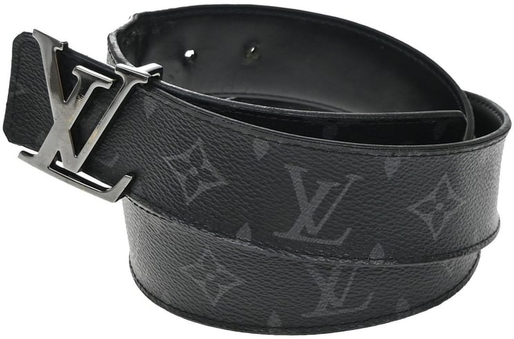Louis Vuitton Louis Vuitton LV Initiales Belt Monogram Eclipse Leather