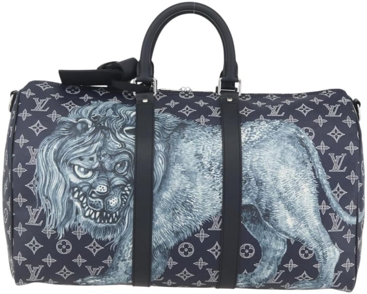 Louis Vuitton Louis Vuitton Keepall Bandouliere Bag Limited Edition Chapman Savane Monogram Canvas 45
