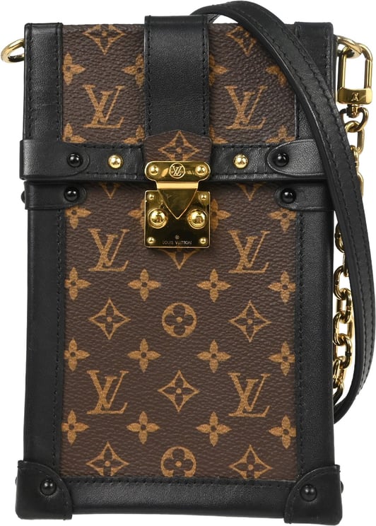 Louis Vuitton Louis Vuitton Vertical Trunk Pochette Monogram Canvas