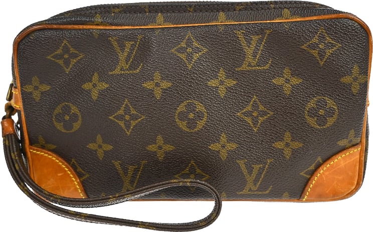 Louis Vuitton Louis Vuitton Marly Dragonne Clutch Monogram Canvas PM