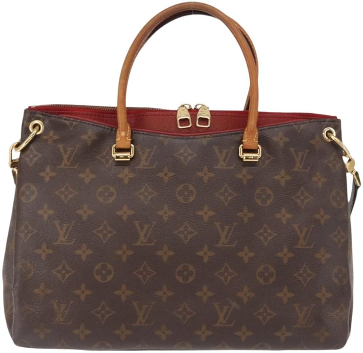Louis Vuitton Louis Vuitton Pallas Tote Monogram Canvas with Leather BB